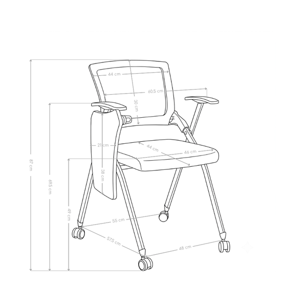 #Ciemnoszary-Zpulpitem+kółka